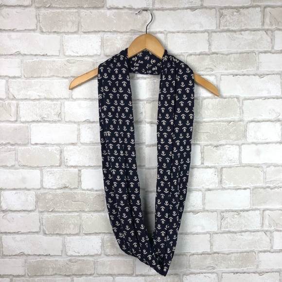 Sperry Anchor Print Infinity Scarf - Picture 3 of 7